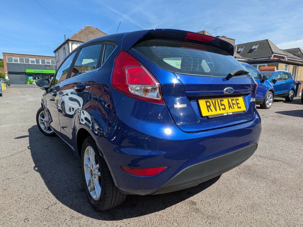 Ford Fiesta 1.0T Ecoboost Zetec Euro 6 Ss Blue