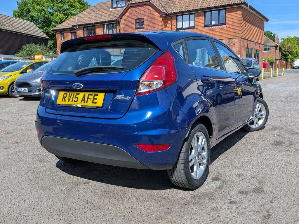 Ford Fiesta 1.0T Ecoboost Zetec Euro 6 Ss Blue #6
