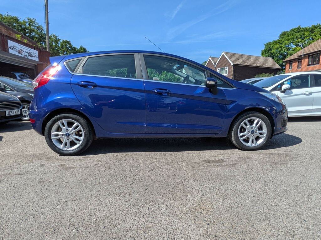 Ford Fiesta 1.0T Ecoboost Zetec Euro 6 Ss Blue #5