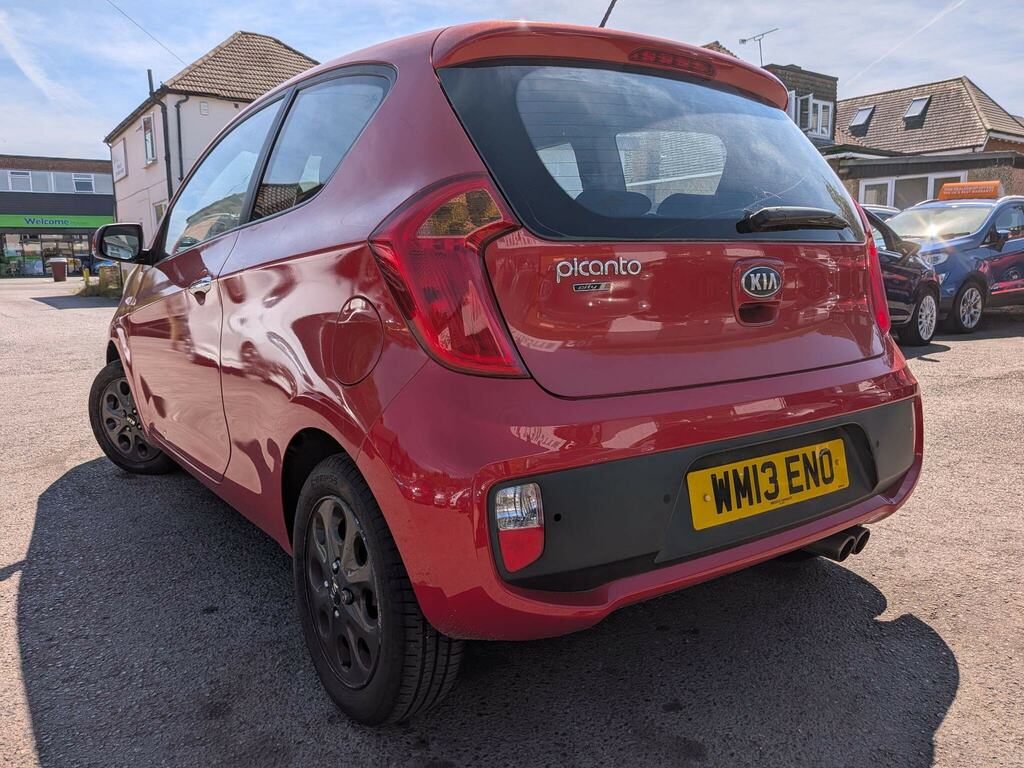 Kia Picanto 1.0 City Euro 5 Red #3