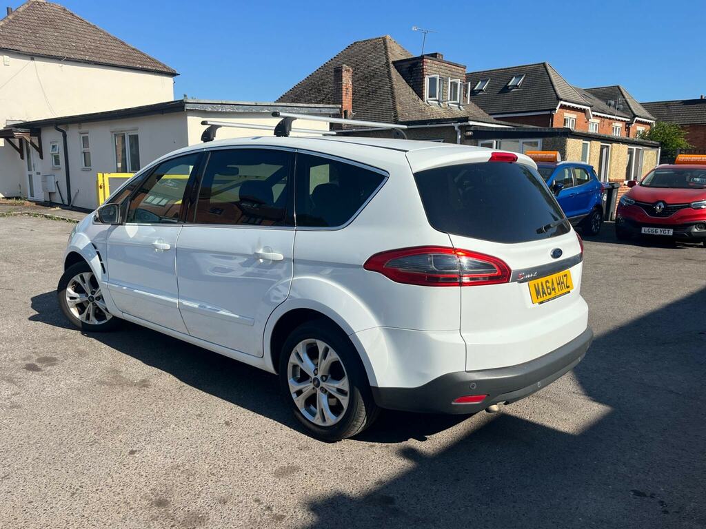 Ford S-Max 1.6T Ecoboost Titanium Euro 5 MA64HHZ White #4