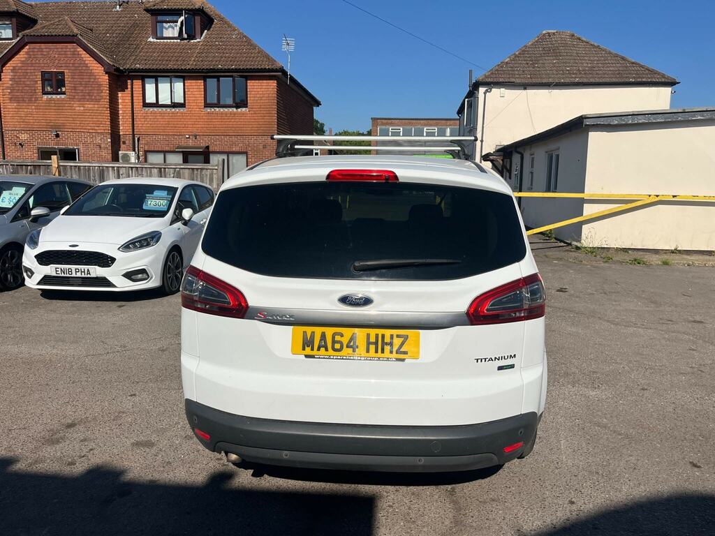 Ford S-Max 1.6T Ecoboost Titanium Euro 5 MA64HHZ White #6