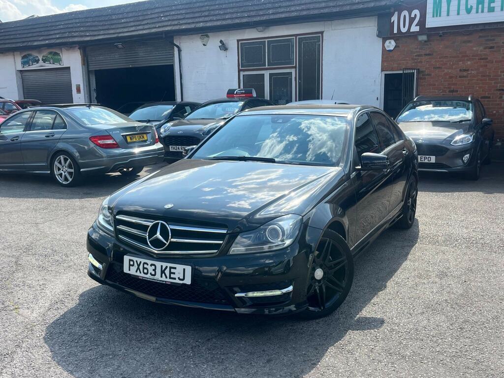 Mercedes-Benz C Class 1.6 C180 Amg Sport Plus G-tronic Euro 6 Ss Black #2