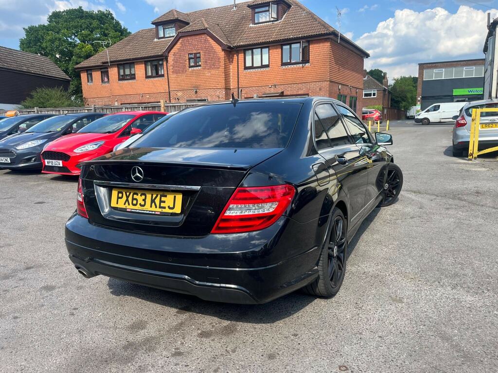 Mercedes-Benz C Class 1.6 C180 Amg Sport Plus G-tronic Euro 6 Ss Black #6