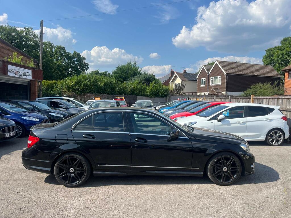 Mercedes-Benz C Class 1.6 C180 Amg Sport Plus G-tronic Euro 6 Ss Black #5