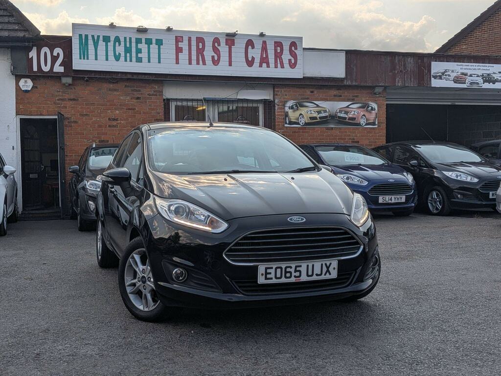 Ford Fiesta 1.0T Ecoboost Zetec Euro 6 Ss Black