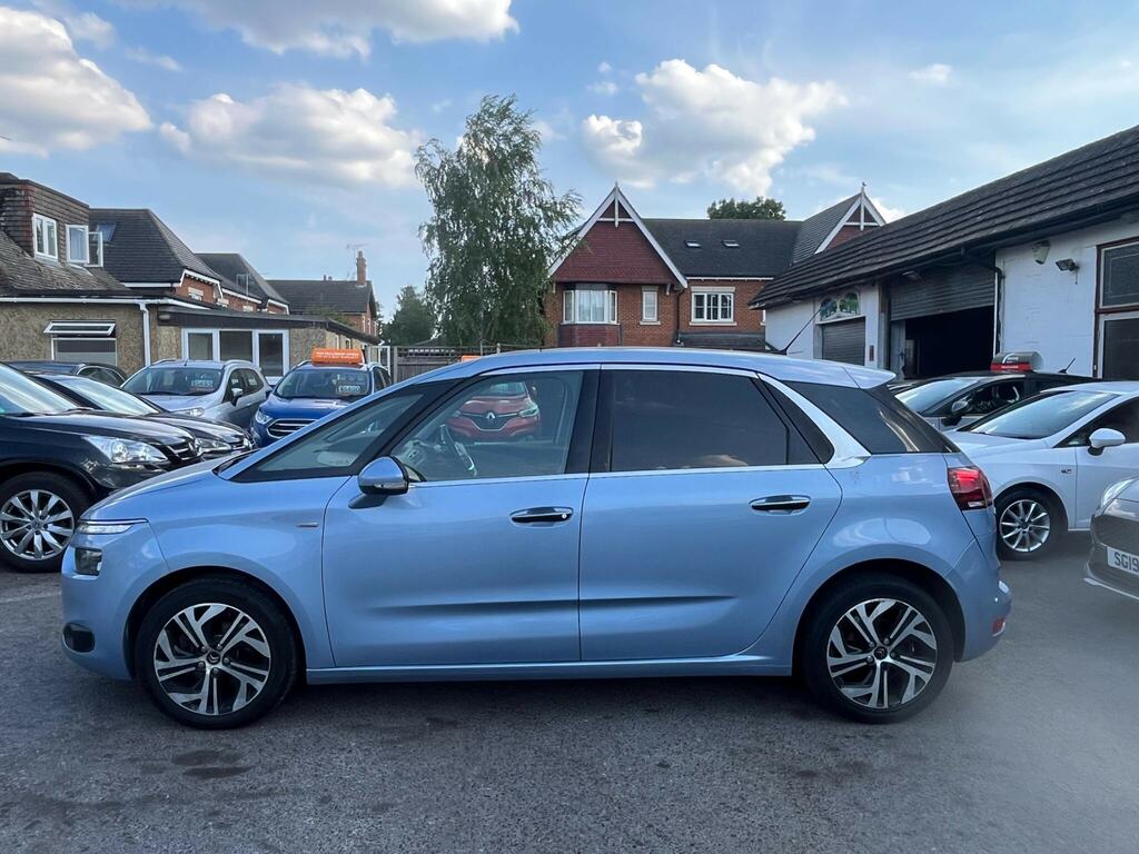Citroen C4 Picasso 1.6 E-hdi Airdream Exclusive Euro 5 Ss Blue #4