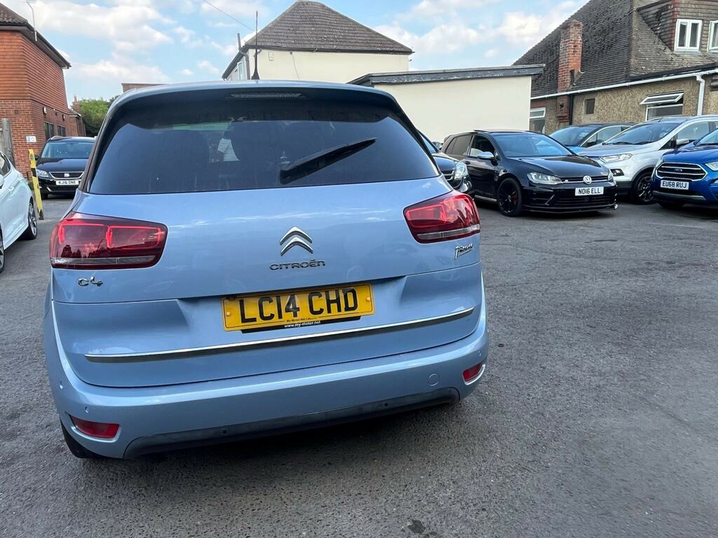 Citroen C4 Picasso 1.6 E-hdi Airdream Exclusive Euro 5 Ss Blue #6