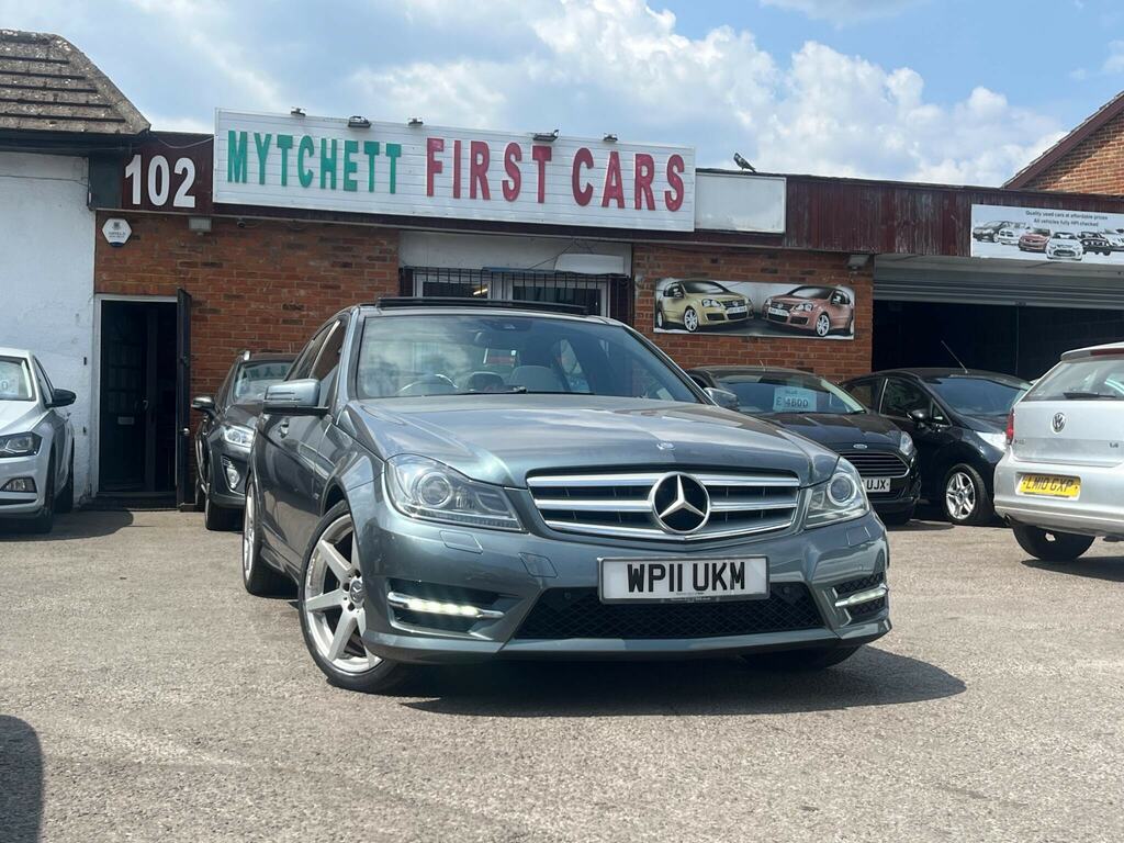 Mercedes-Benz C Class 2.1 C220 Cdi Blueefficiency Sport G-tronic Euro 5 Grey