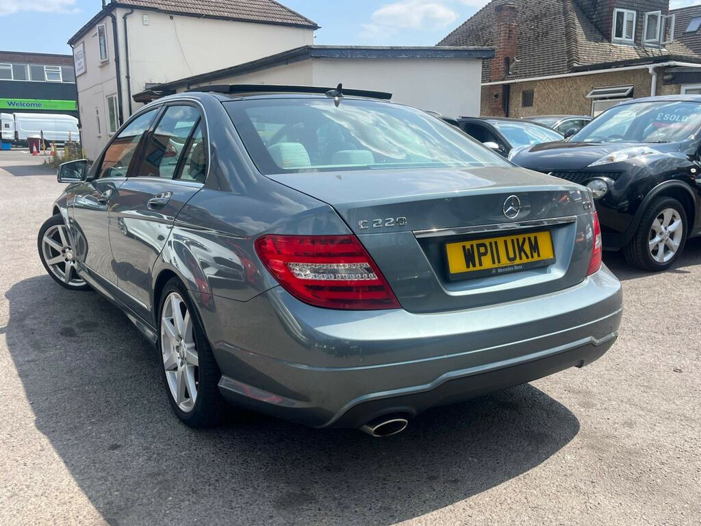 Mercedes-Benz C Class 2.1 C220 Cdi Blueefficiency Sport G-tronic Euro 5 Grey #4