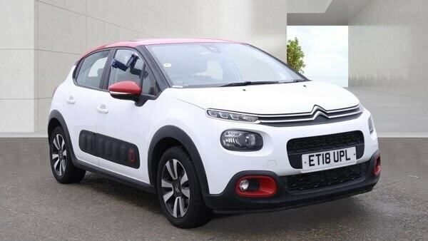 Citroen C3 1.2 Puretech Feel Euro 6 White