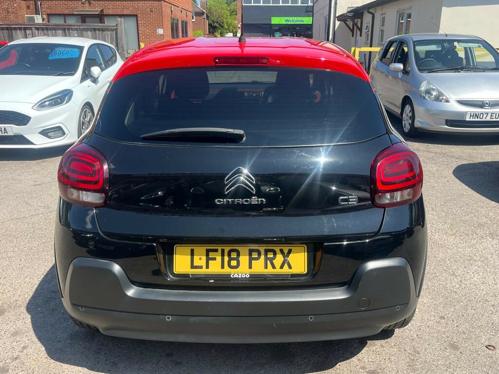 Citroen C3 1.2 Puretech Flair Nav Edition Euro 6 Black #6