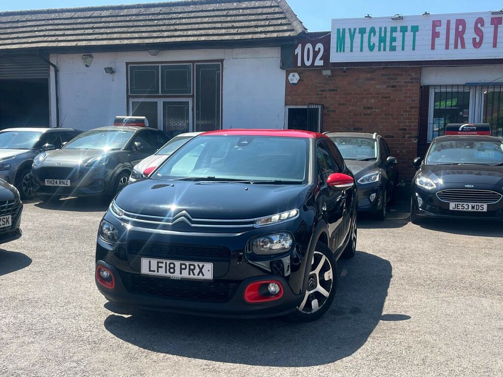 Citroen C3 1.2 Puretech Flair Nav Edition Euro 6 Black #2