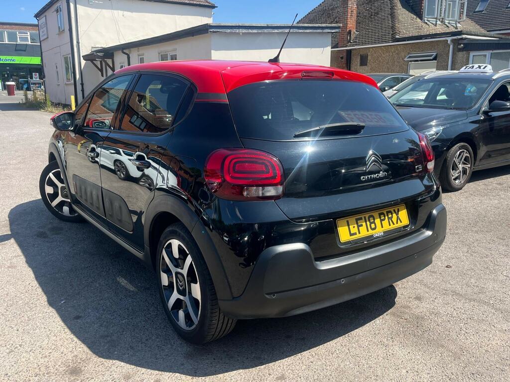 Citroen C3 1.2 Puretech Flair Nav Edition Euro 6 Black #3