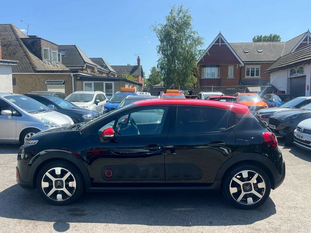 Citroen C3 1.2 Puretech Flair Nav Edition Euro 6 Black #4
