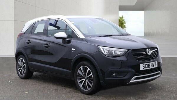 Vauxhall Crossland X 1.2 Turbo Gpf Elite Nav Euro 6 Ss Black