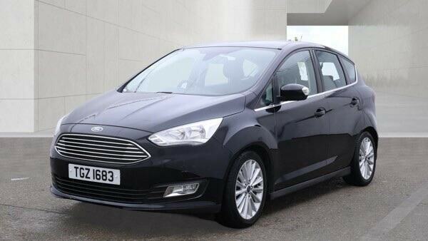 Ford C-Max 1.0T Ecoboost Titanium Euro 6 Ss Nav Black #2