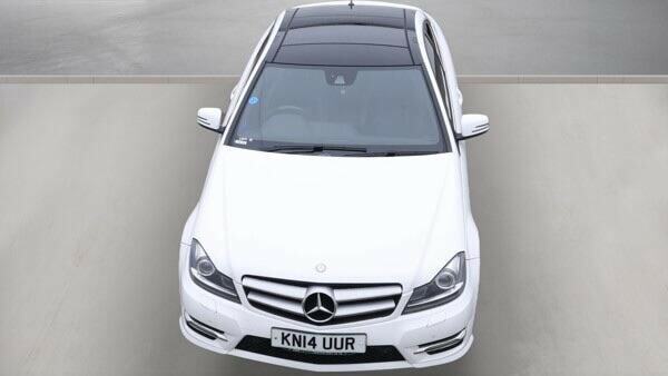 Mercedes-Benz C Class 2.1 C220 Cdi Amg Sport Edition G-tronic Euro 5 S White #2