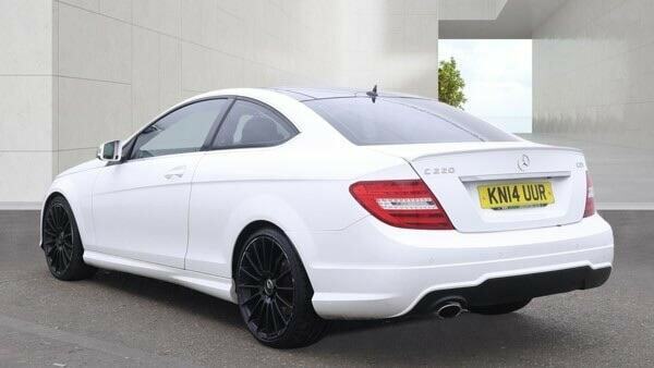 Mercedes-Benz C Class 2.1 C220 Cdi Amg Sport Edition G-tronic Euro 5 S White #4