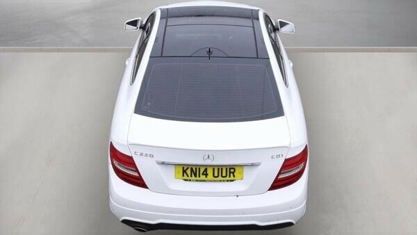 Mercedes-Benz C Class 2.1 C220 Cdi Amg Sport Edition G-tronic Euro 5 S White #5