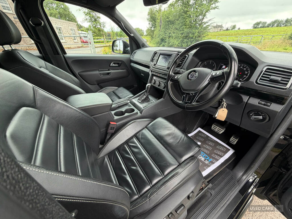 Volkswagen Amarok 3.0 Tdi V6 Aventura Black Edition Double Cab Picku Blue #11