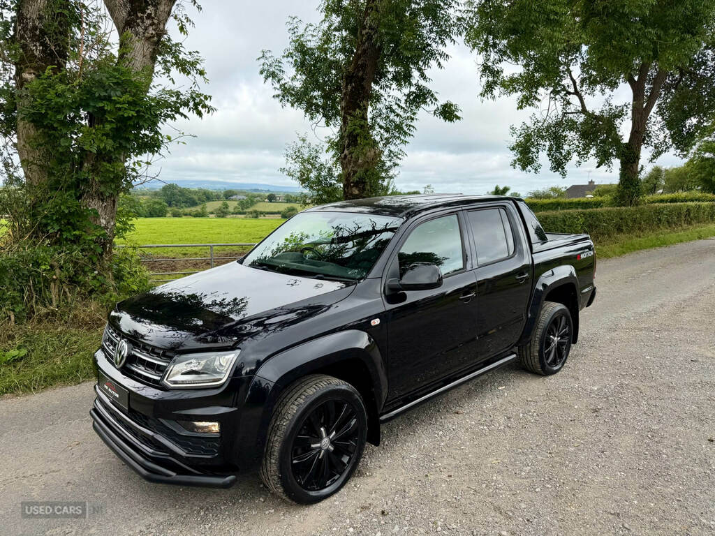 Volkswagen Amarok 3.0 Tdi V6 Aventura Black Edition Double Cab Picku Blue #7