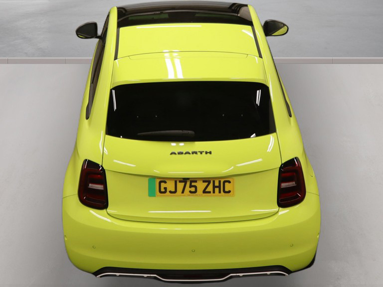 Abarth 500 42Kwh Auto 3dr Black #7