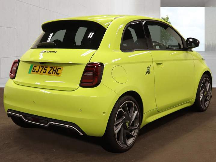 Abarth 500 42Kwh Auto 3dr Black #8