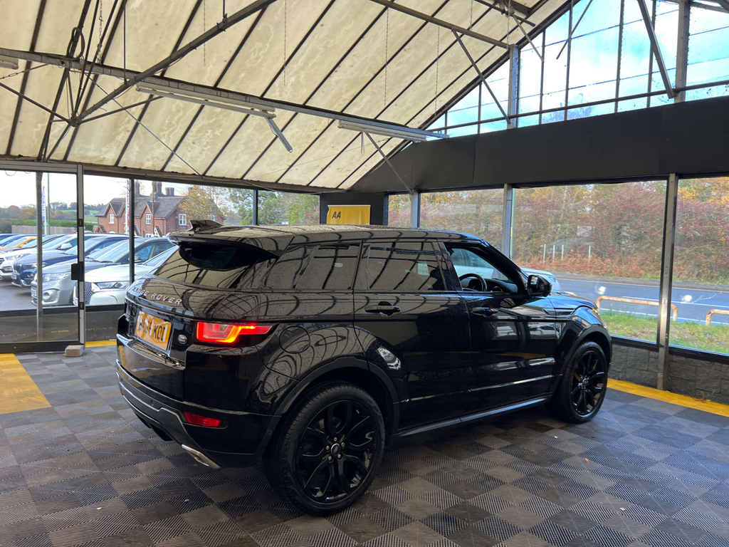 Land Rover Range Rover Evoque Td4 Hse Dynamic Lux BK66KOD Black #6