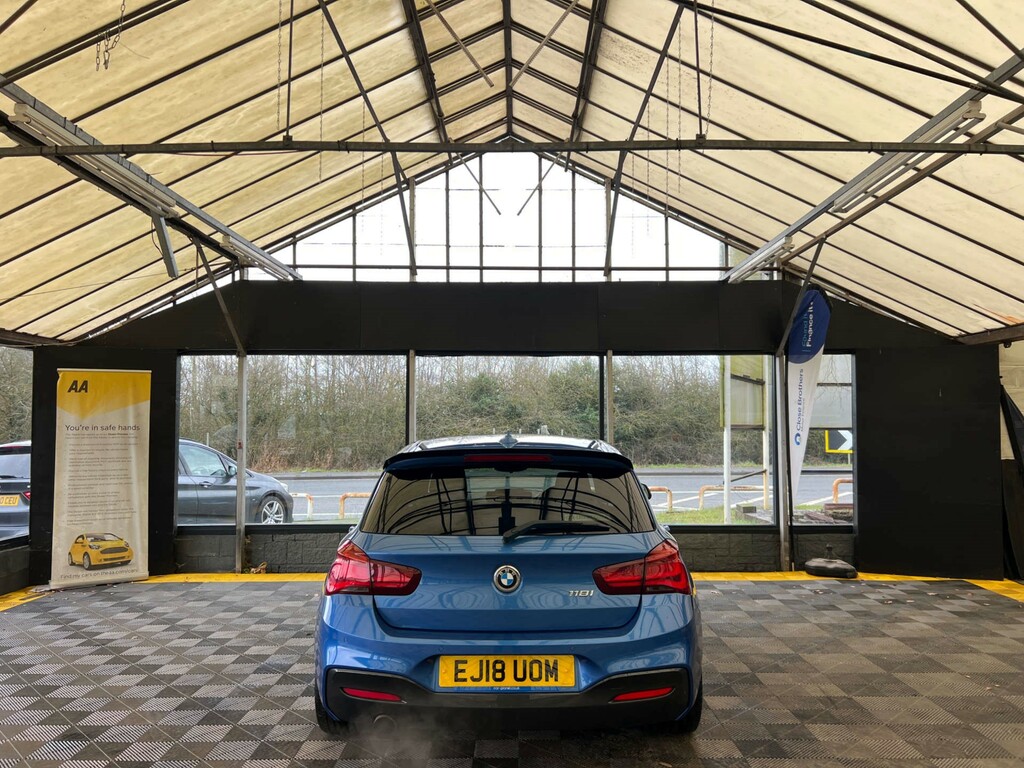 BMW 1 Series 118I M Sport Shadow Edition Blue #4