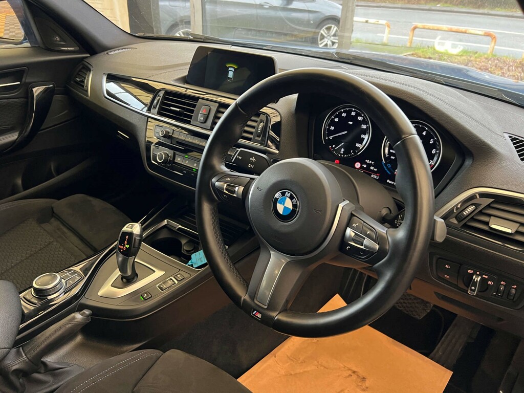 BMW 1 Series 118I M Sport Shadow Edition Blue #7