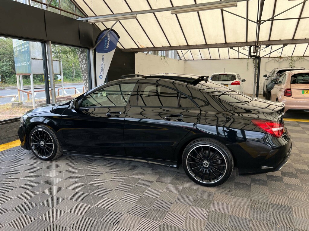 Mercedes-Benz CLA Class Coupe Black #4