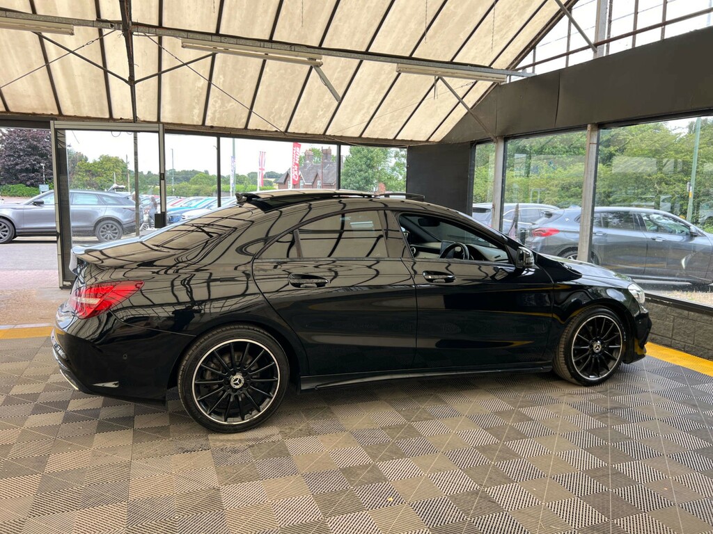 Mercedes-Benz CLA Class Coupe Black #5