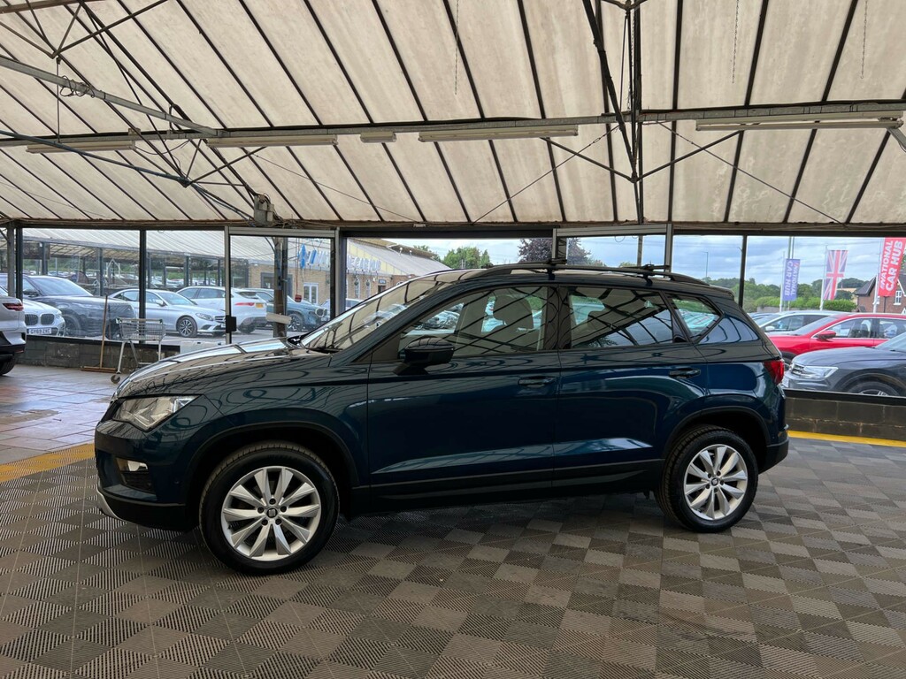 Seat Ateca Suv Blue #3