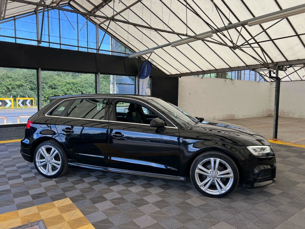 Audi A3 A3 Sportback 30 Tdi S Line S-a Black