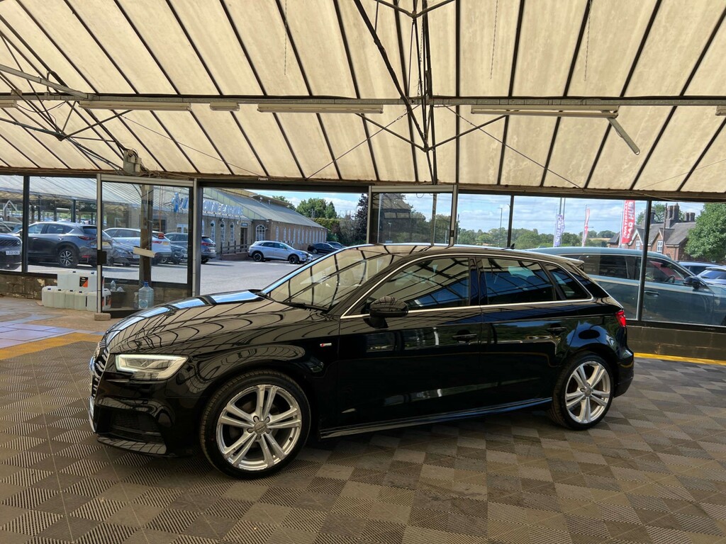 Audi A3 A3 Sportback 30 Tdi S Line S-a MD19YTY Black #3