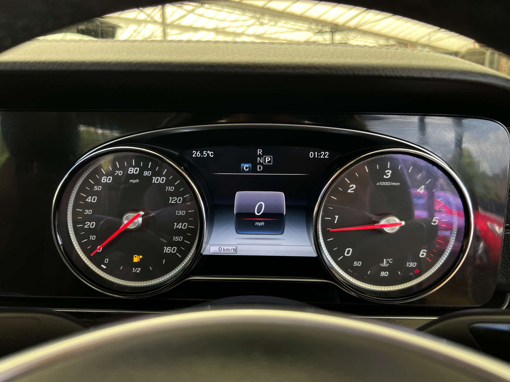 Mercedes-Benz E Class Convertible Blue #6