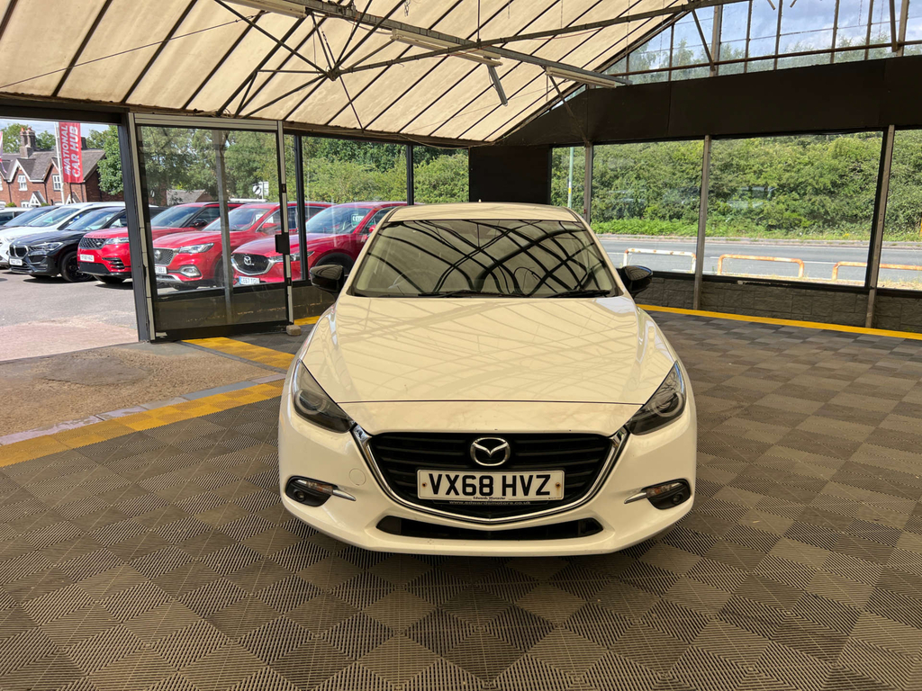 Mazda 3 Hatchback White #2
