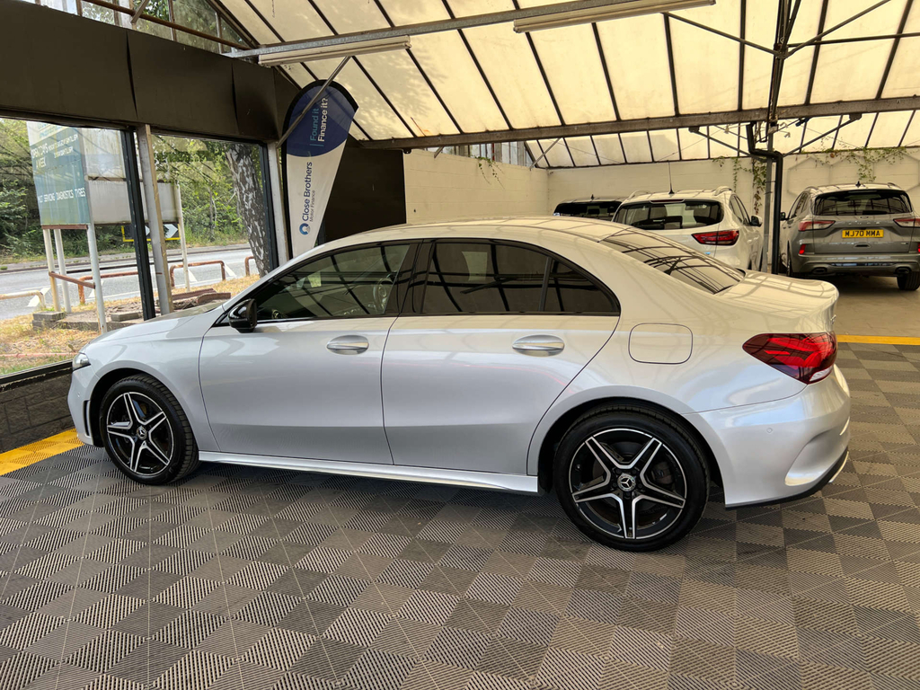 Mercedes-Benz A Class Saloon YP72PTO Silver #4