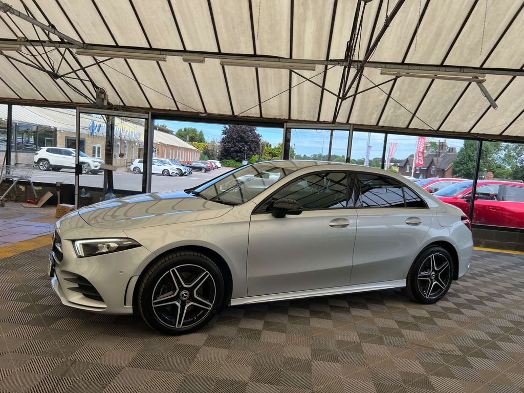 Mercedes-Benz A Class Saloon YP72PTO Silver #3