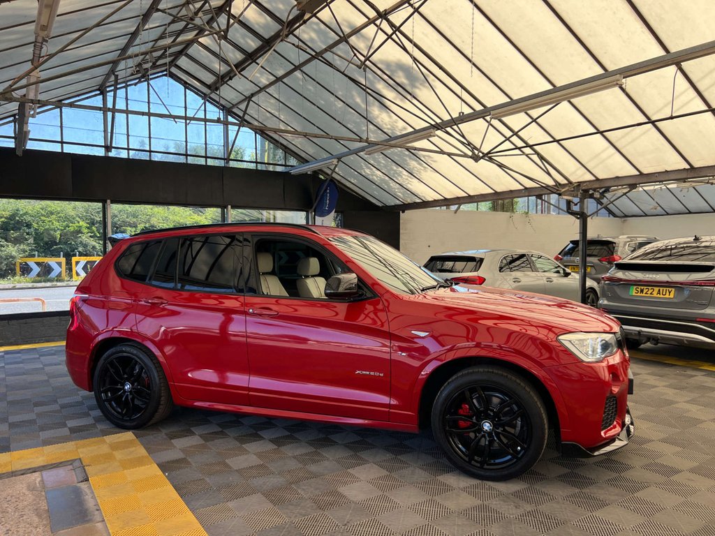 BMW X3 Suv Red