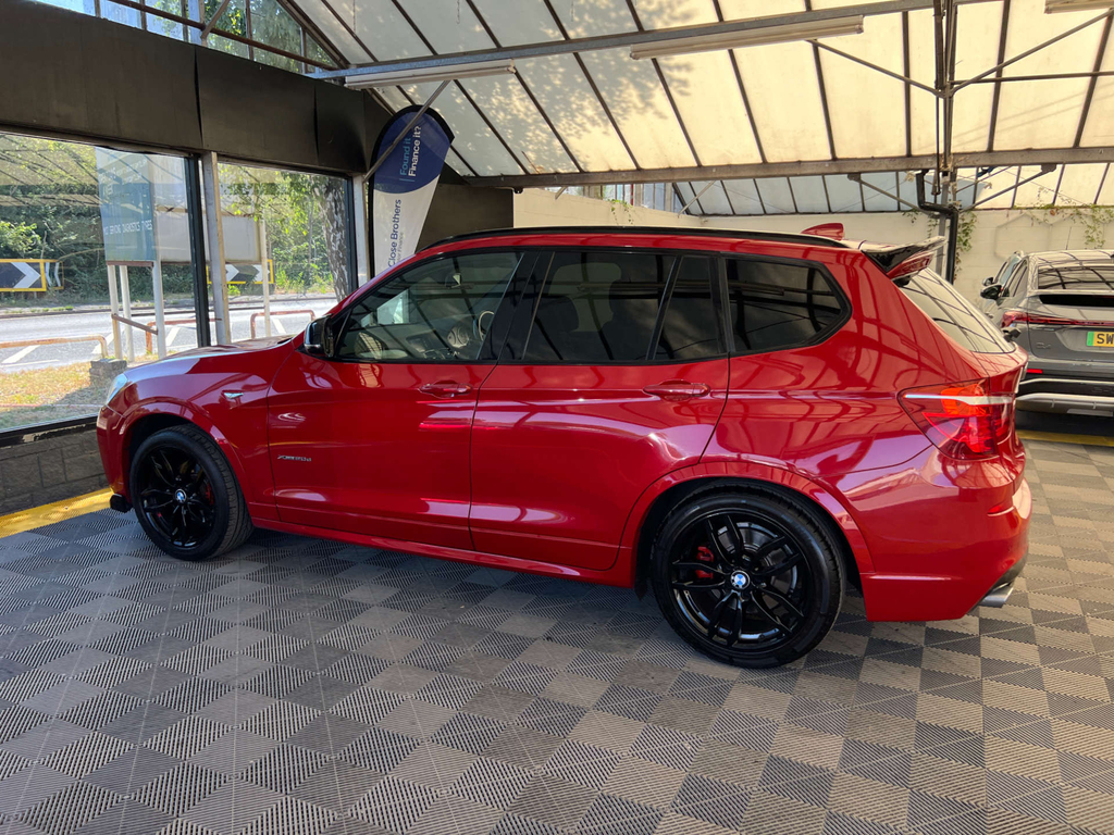 BMW X3 Suv Red #4