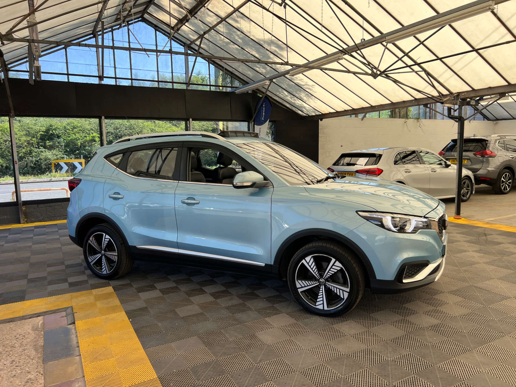 MG ZS Zs Exclusive Ev Blue