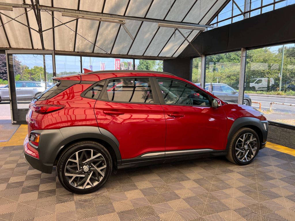 Hyundai Kona Suv Red #5