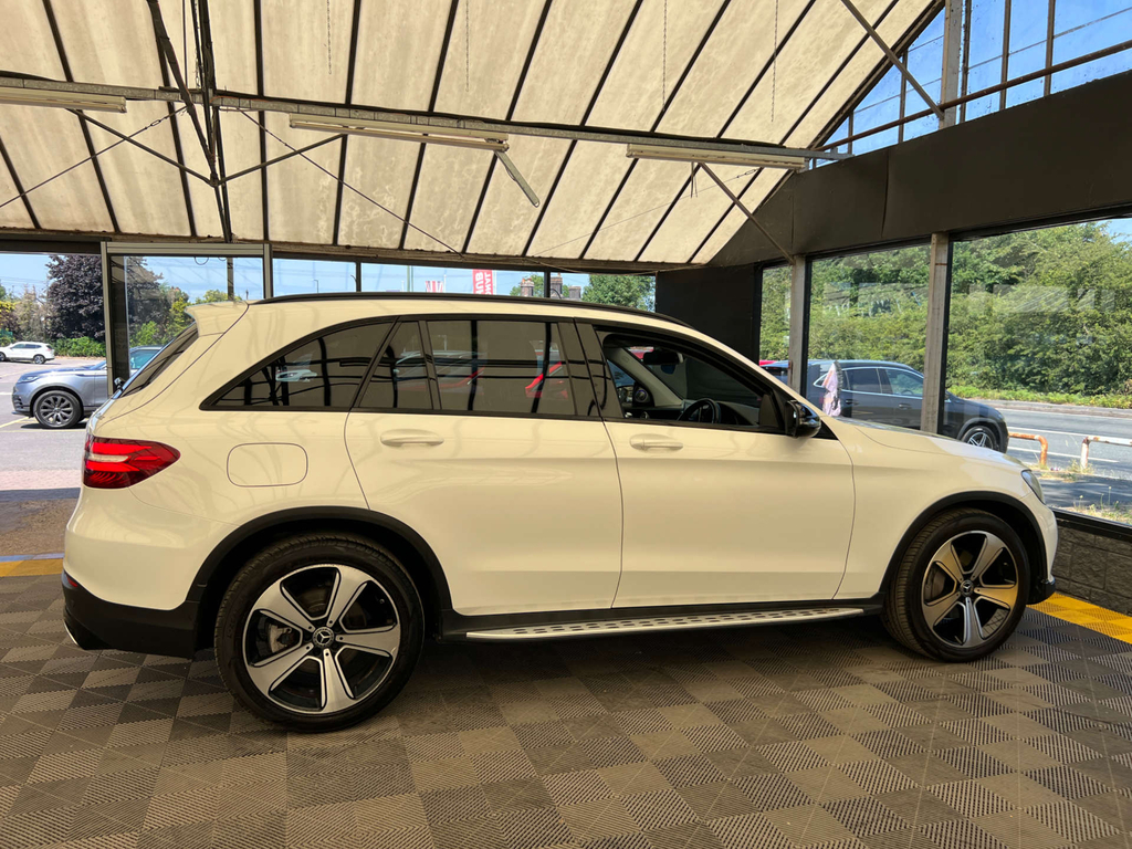 Mercedes-Benz GLC Class Suv White #3