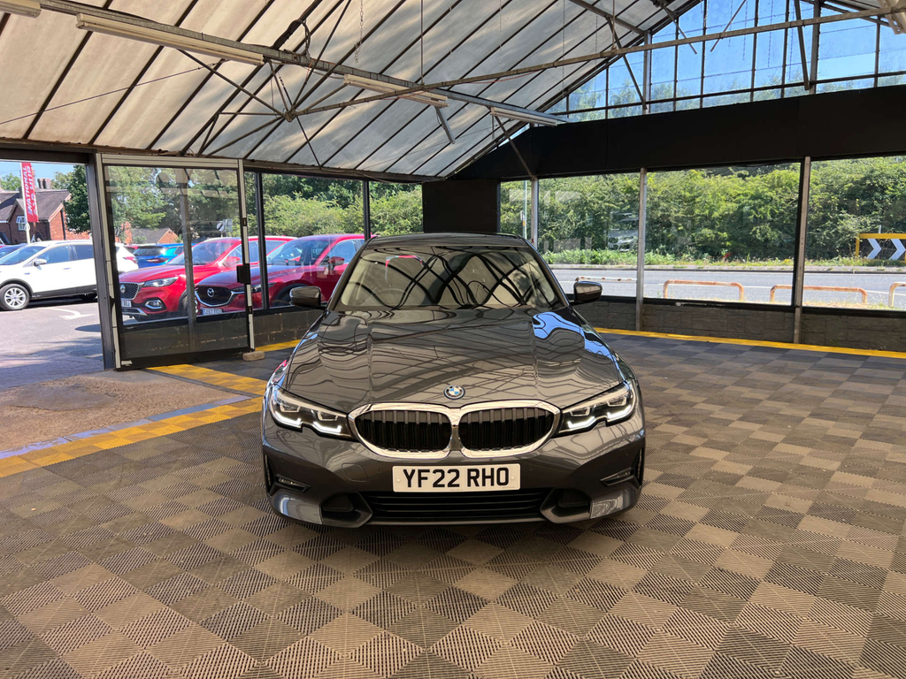 BMW 3 Series Saloon YF22RHO Grey #2