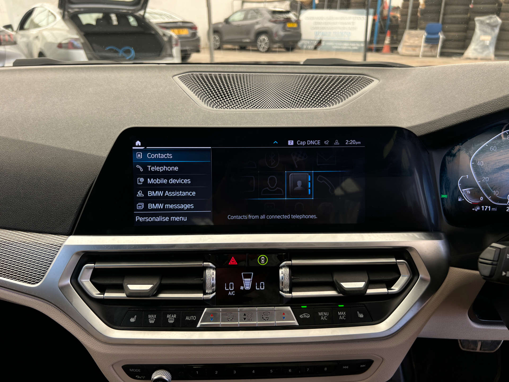 BMW 3 Series 2.0 318I M Sport Saloon Euro 6 S Black #12