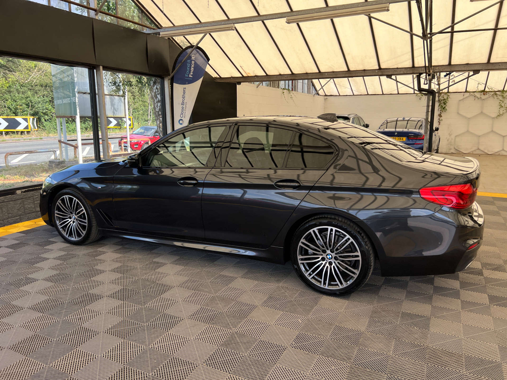 BMW 5 Series 520I M Sport Grey #4