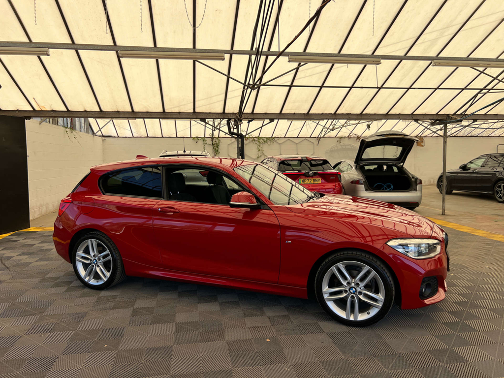 BMW 1 Series Hatchback Red