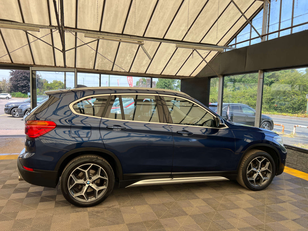 BMW X1 Suv Blue #5